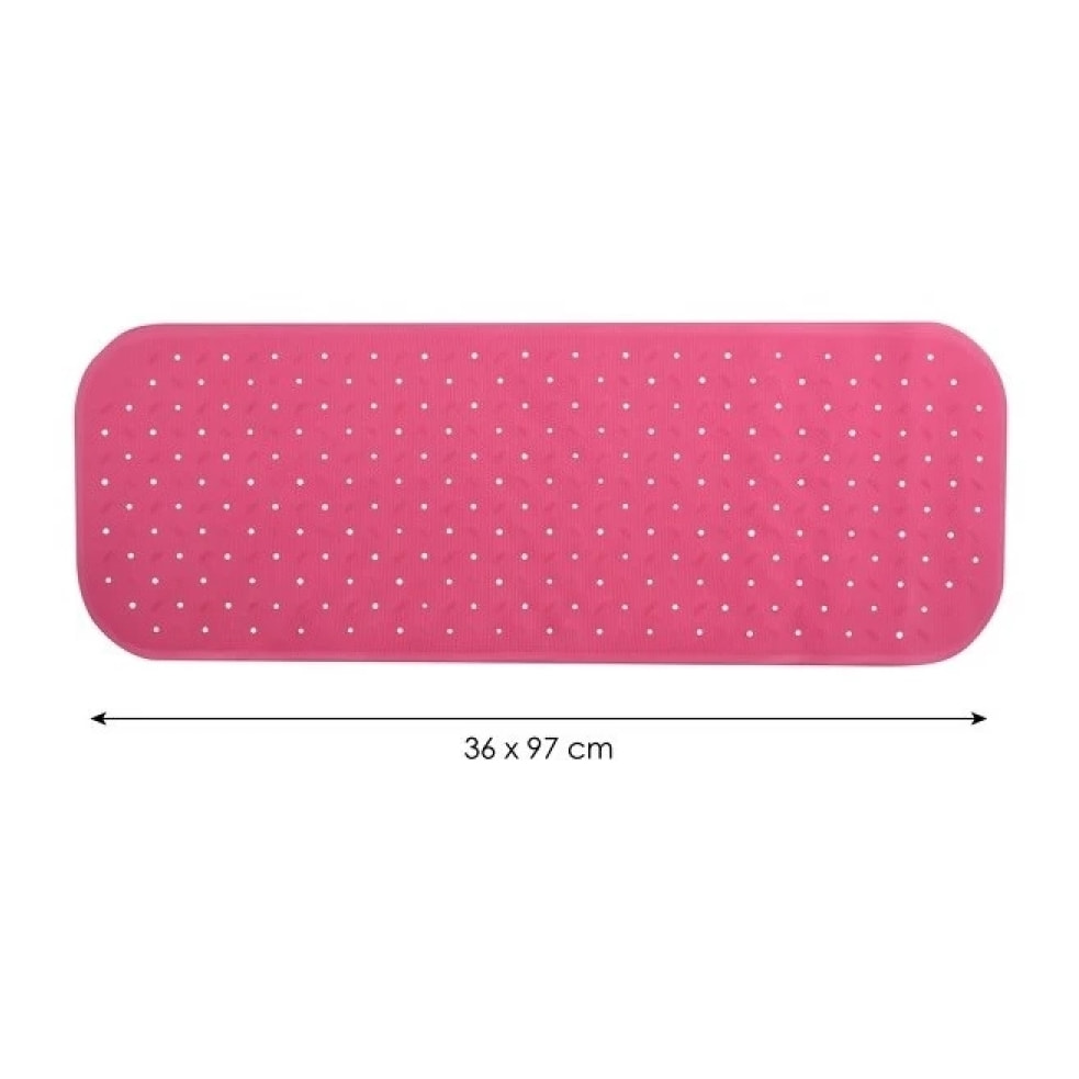 Tapis Fond de baignoire antidérapant Caoutchouc CLASS Fuschia MSV