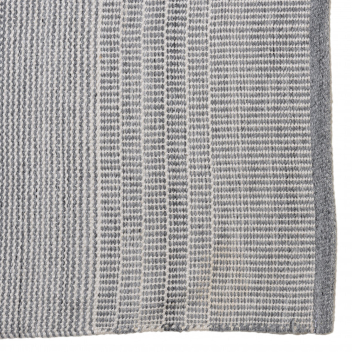 QUENTIN - Tapis d'extérieur rectangulaire 200x290cm gris/blanc