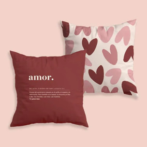 Funda de Cojín "Amor" Definición