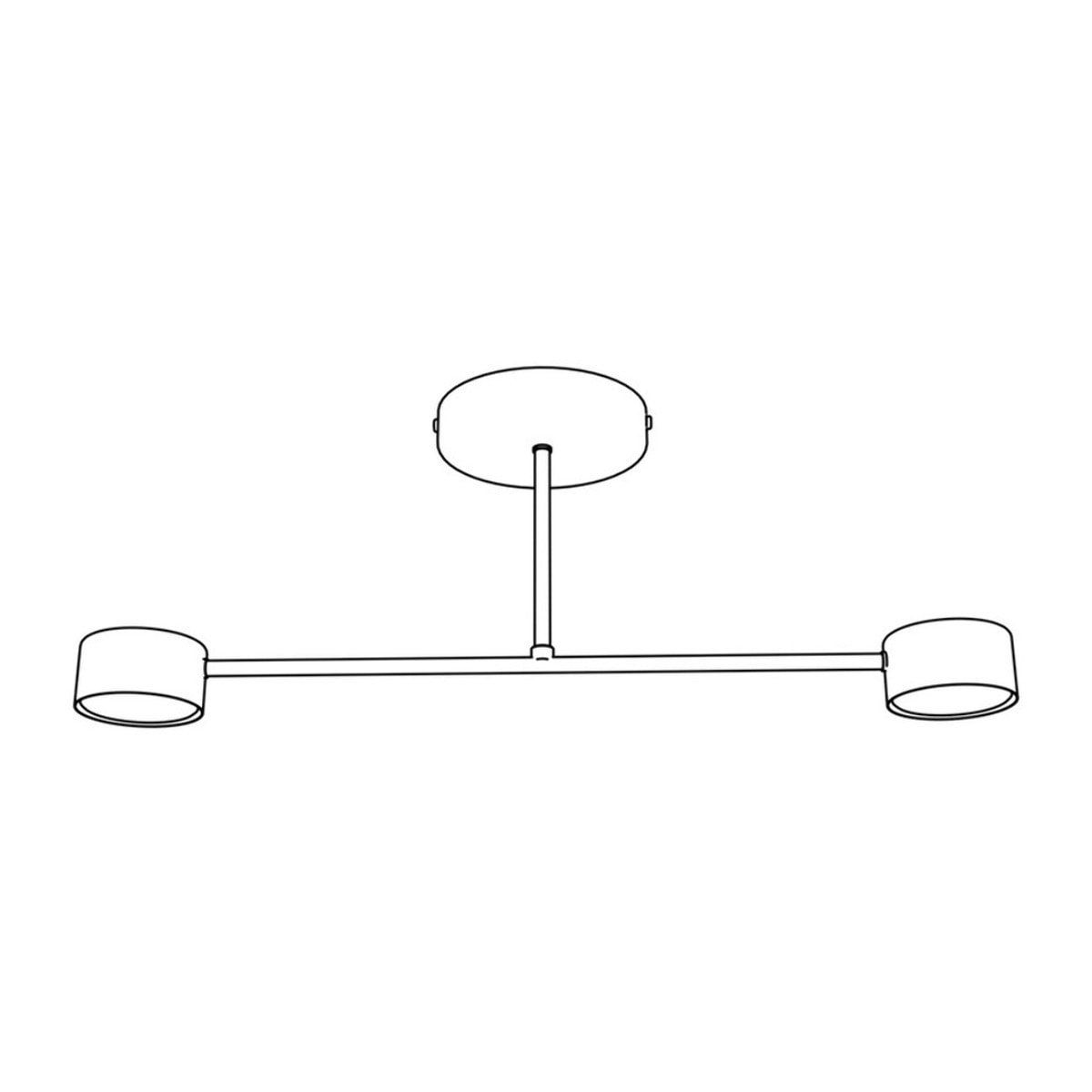 Lampada a sospensione Halo in acciaio bianco opaco