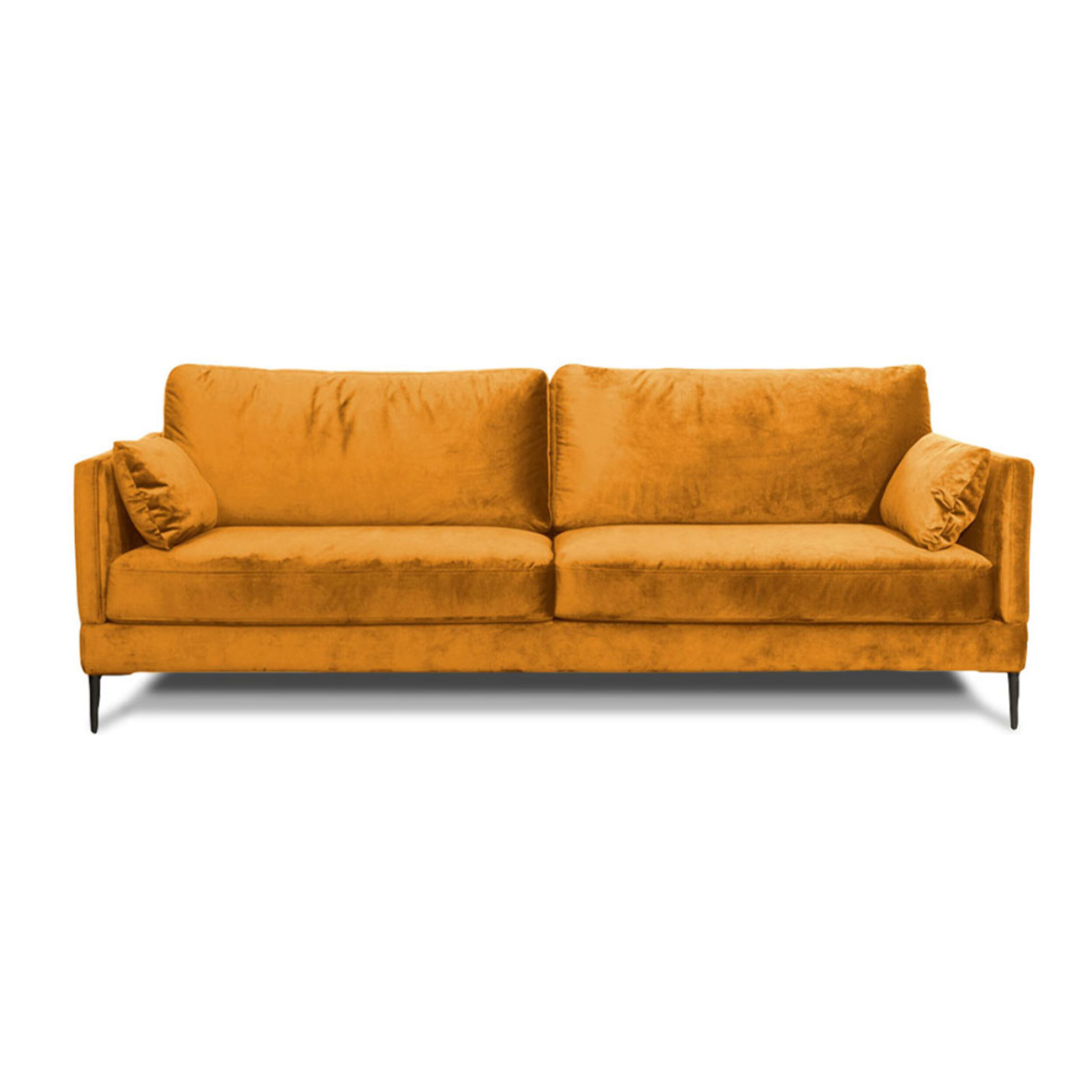 Canapé Velours Droit Splendido - 3 Places