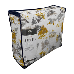 TRAPUNTA BASIC INVERNALE STAMPATA MATRIMONIALE, URBAN BLU