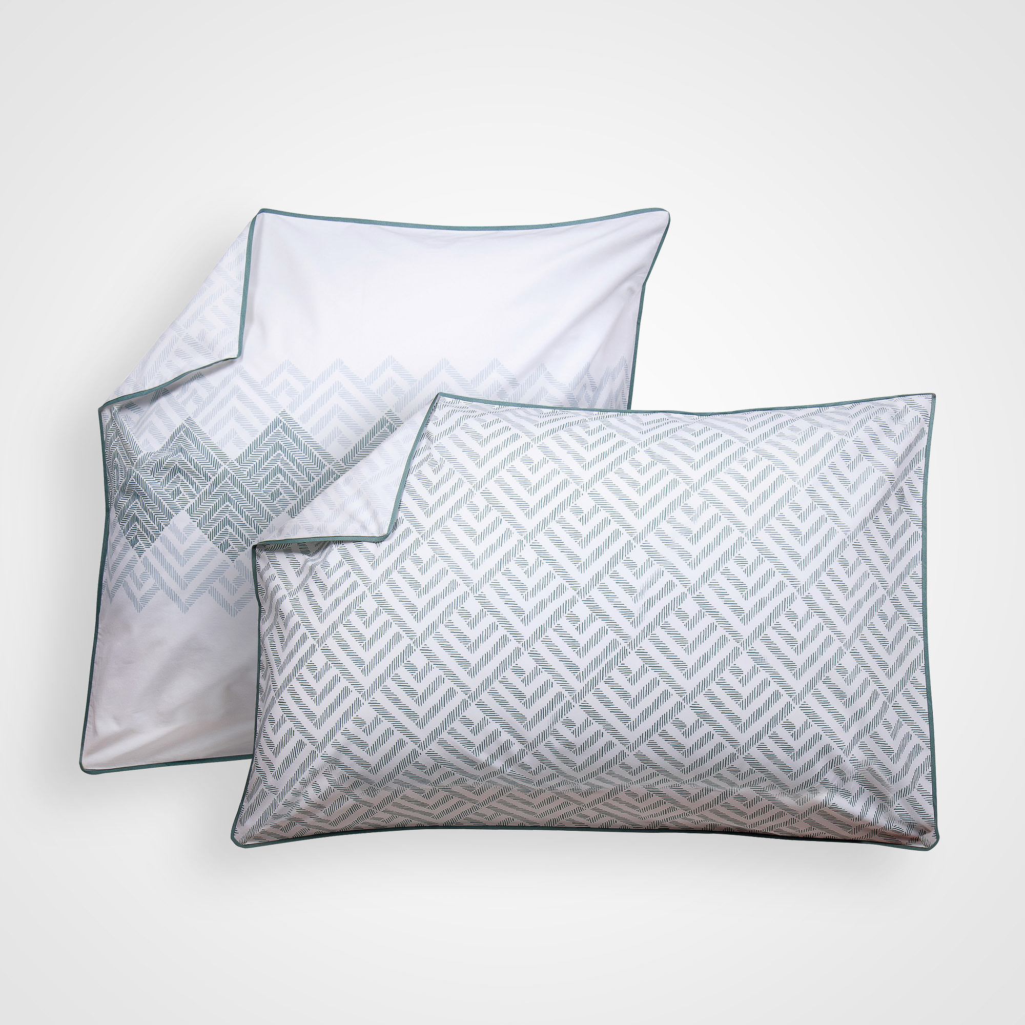 Taie d'oreiller en percale de coton, ESPRIT TRIBAL