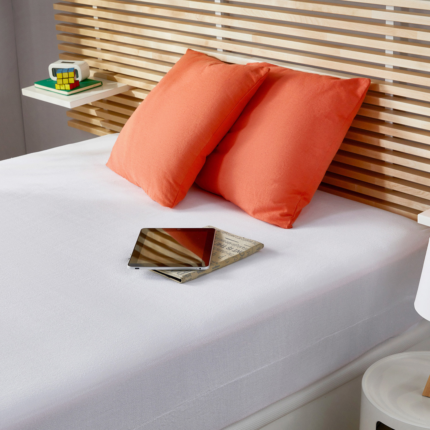 Funda Colchón Rizo Transpirable Aloe Vera Cierre cremallera Suave · WHAT THE SLEEP