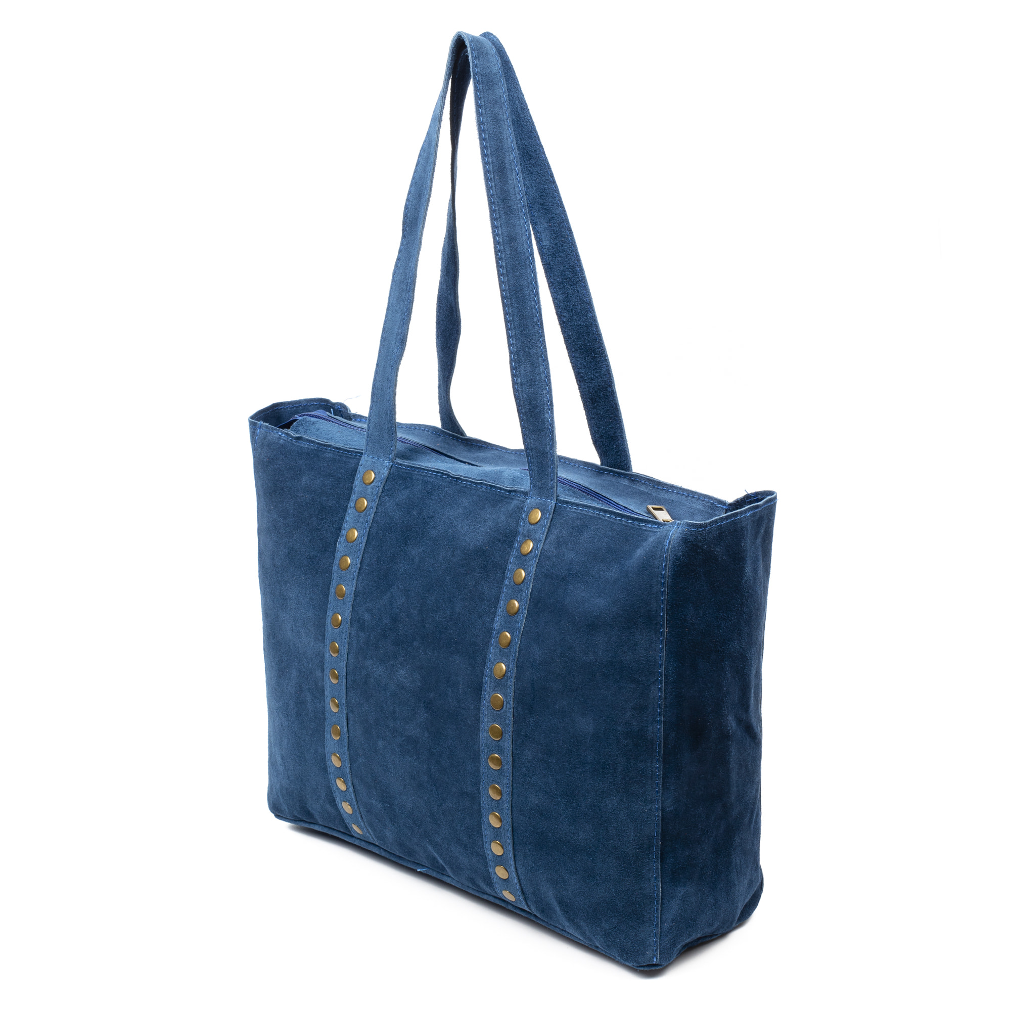 Alonte borsa a spalla per donna. Pelle scamosciata autentica.