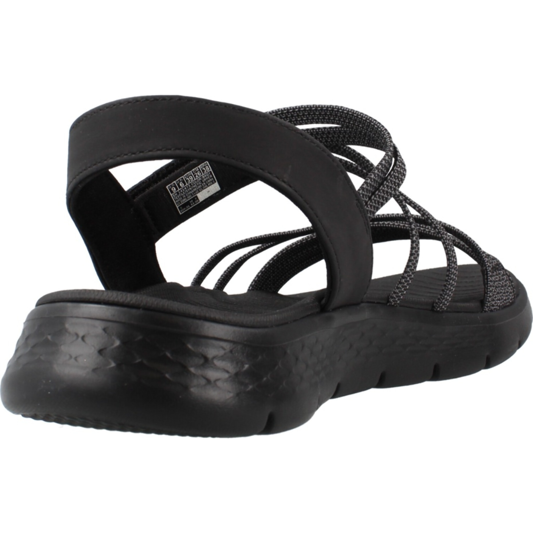 Sandalias Mujer Go Walk Flex Negro
