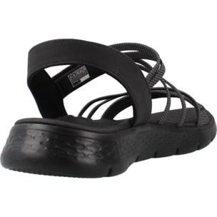 Sandalias Mujer Go Walk Flex Negro