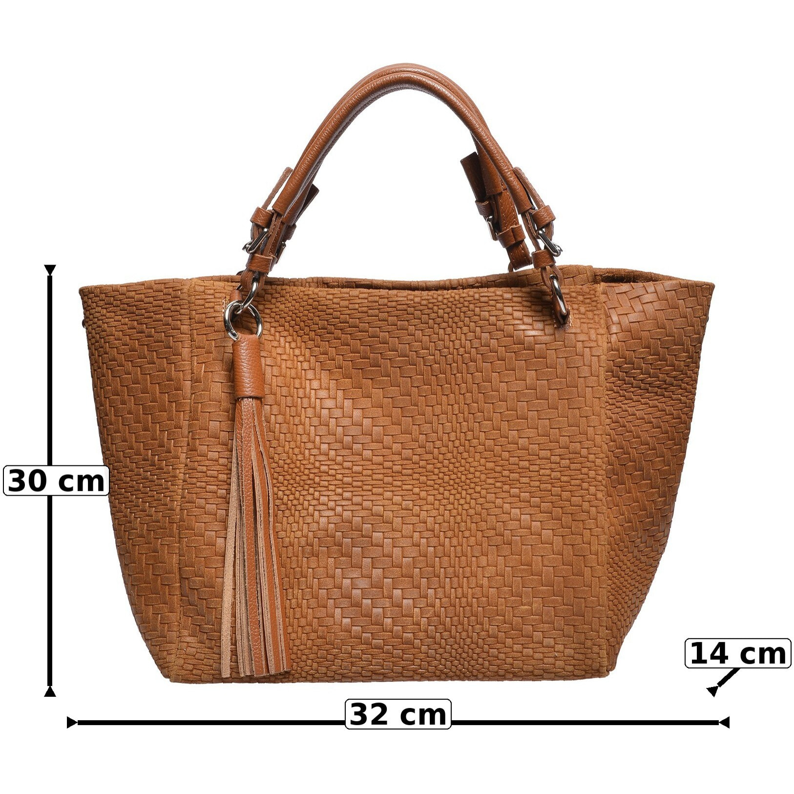 Tote Anna Luchini Cammello