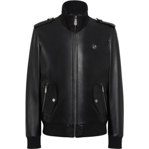 PHILIPP PLEIN Bomber in pelle