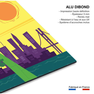 Tableau voyage à new york Tableau alu Dibond