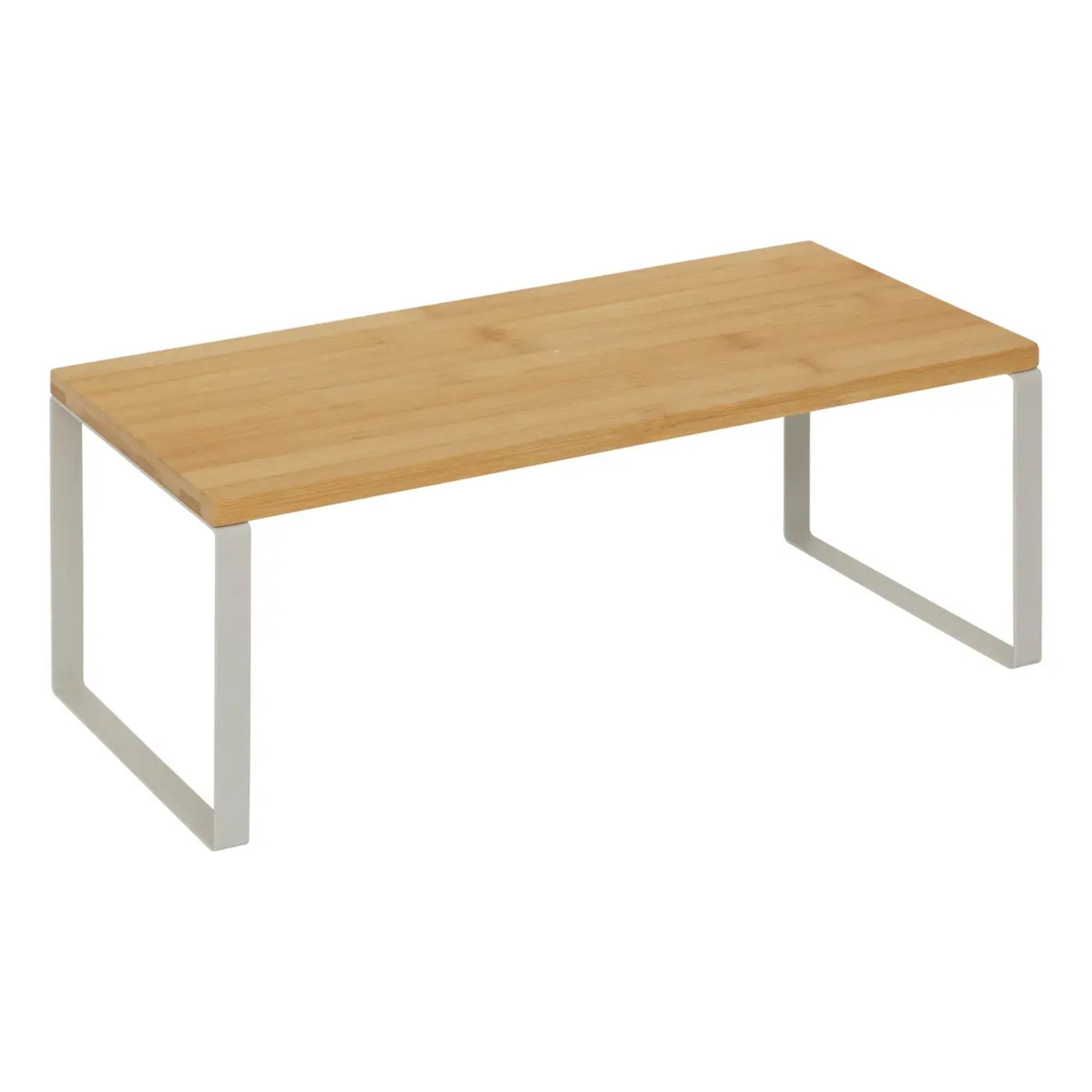 2 étagères gigognes Ordera beige 1 niveau