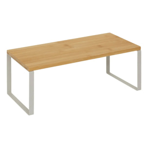2 étagères gigognes Ordera beige 1 niveau