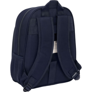 Mochila infantil adapt.carro real madrid 2ª equipacion 24/25