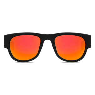 Occhiali da sole polarizzati effetto specchio, pieghevoli e arrotolabili UV400