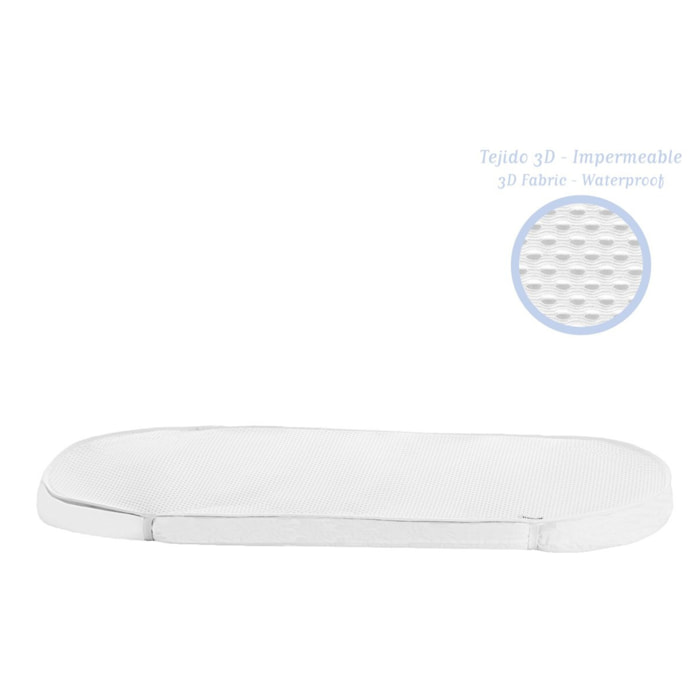 Cambrass Protec.Colchon 3D-Moises/Carro Liso E