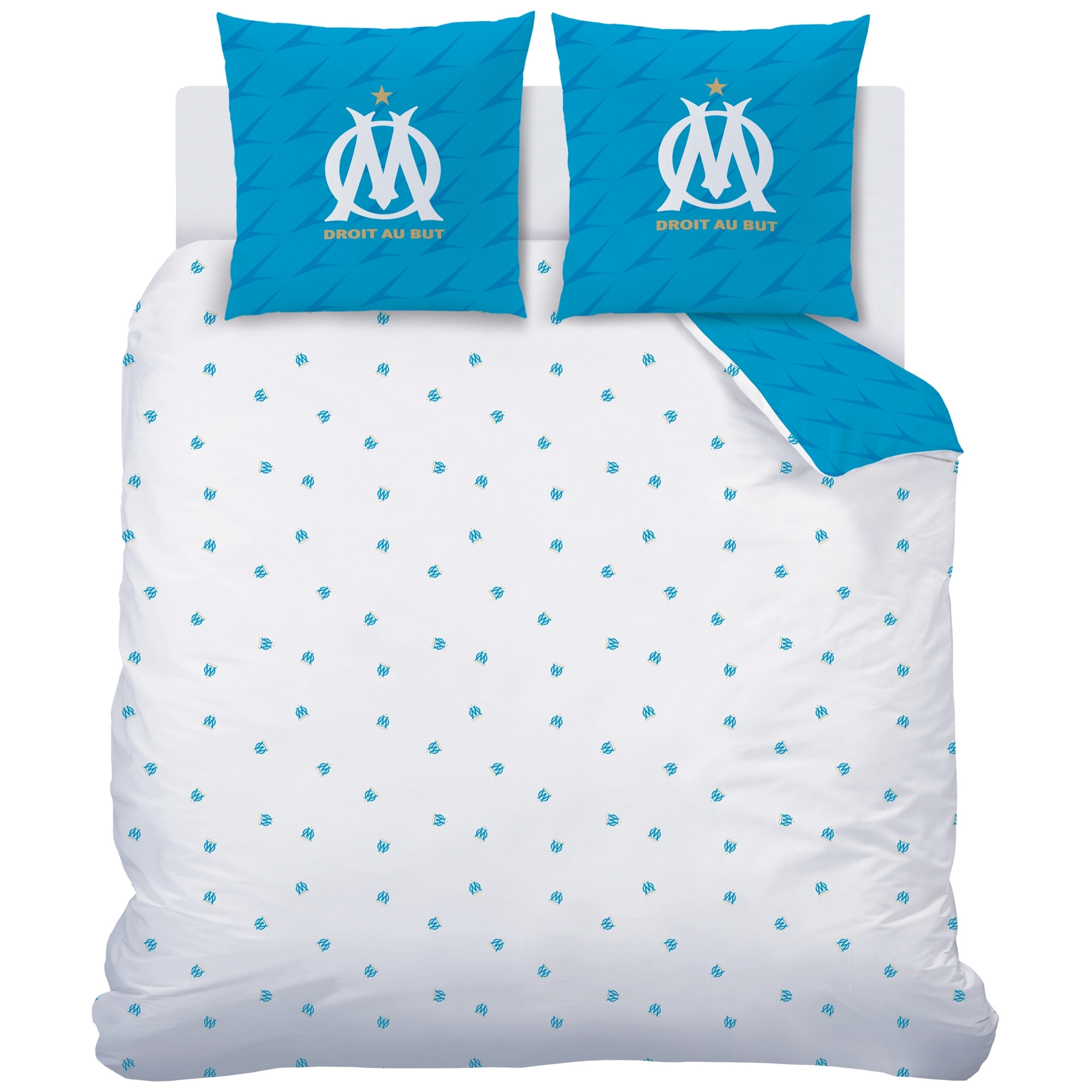 Parure de lit imprimée 100% coton, OM VOILURE