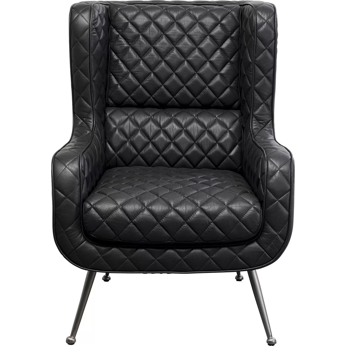 Fauteuil Nonna noir Kare Design