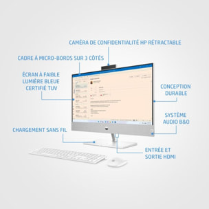 Ordinateur tout-en-un HP Pavilion 27-ca0075nf