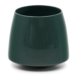 Kave Home - Vaso Sibla in ceramica verde 16 cm