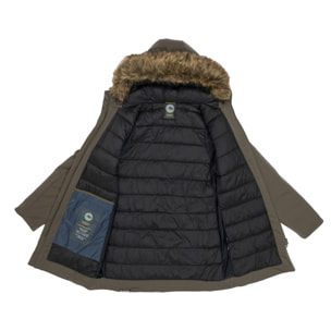 Chaqueta Hot Buttered térmica impermeable Dahlia verde militar