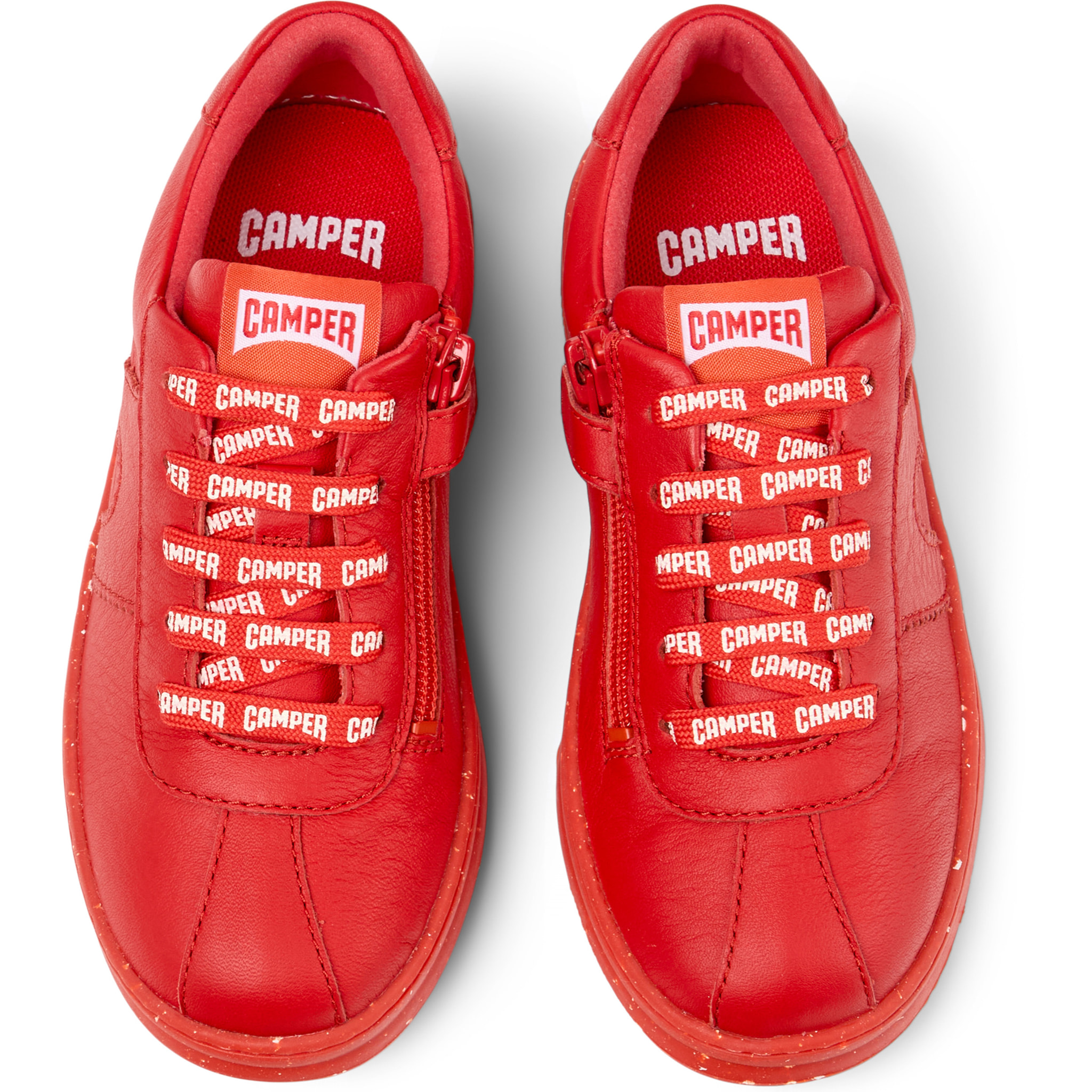 Zapatillas - CAMPER Runner Four - Rojo - Cuero liso