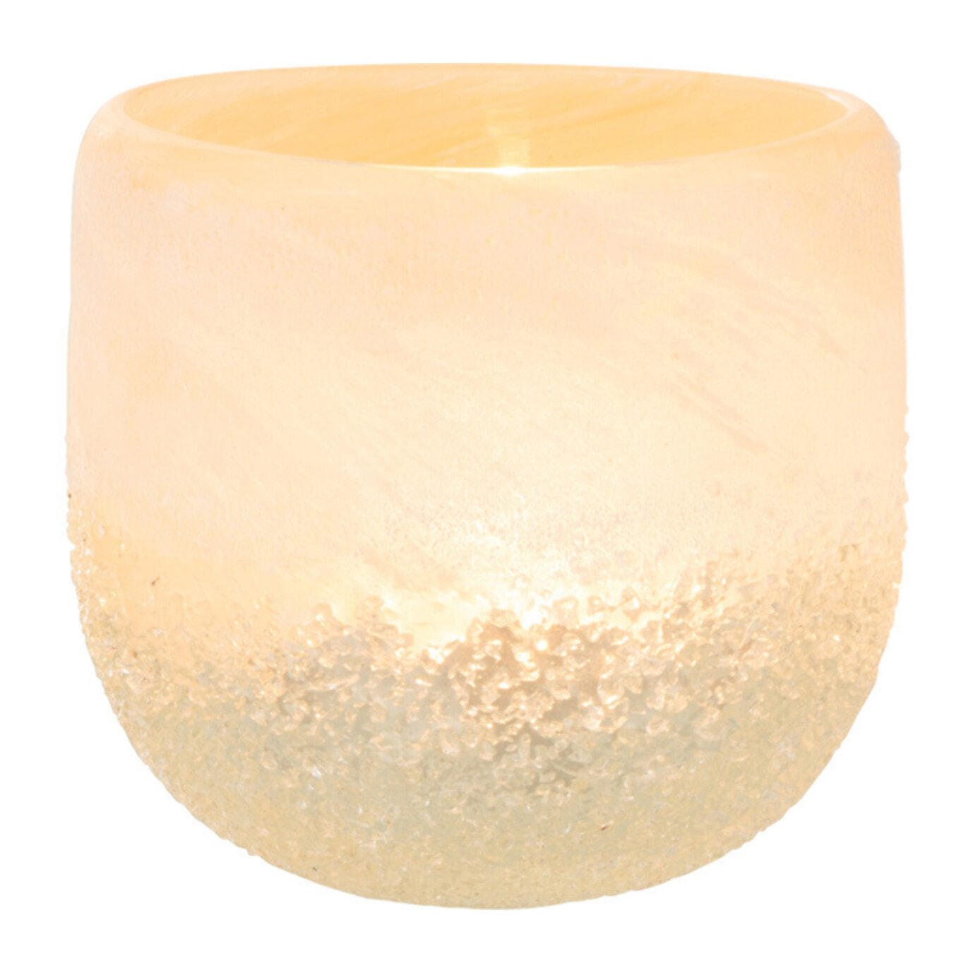 J-Line photophore - verre - beige - small