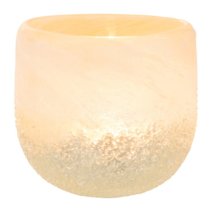 J-Line photophore - verre - beige - small