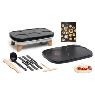 Crêpière TEFAL Gourmet 2 plaques PY900D12