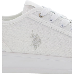 U.S. Polo Assn. - Sneakers CAMPYW003W/5T1 in sintetico per donna
