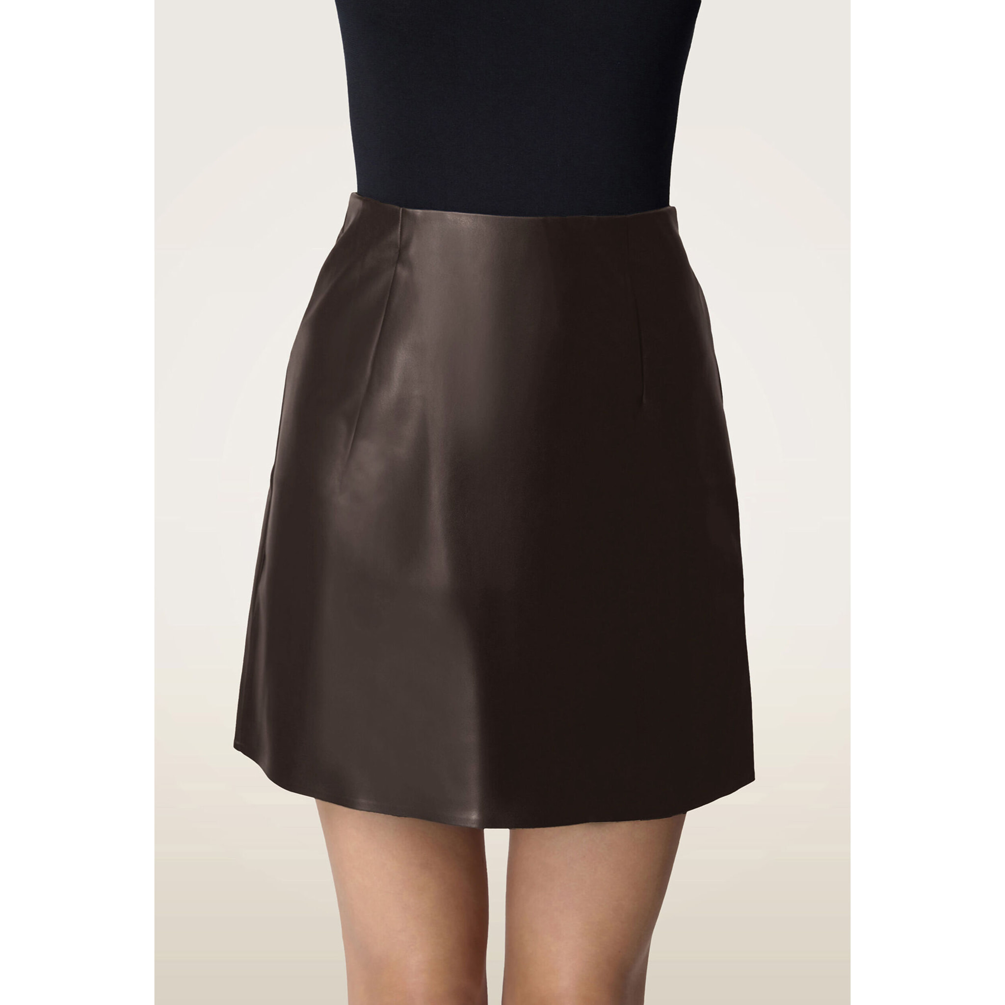 Gonna Faux Leather Skirt