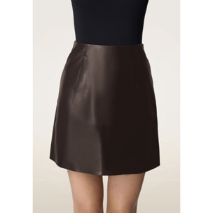 Gonna Faux Leather Skirt