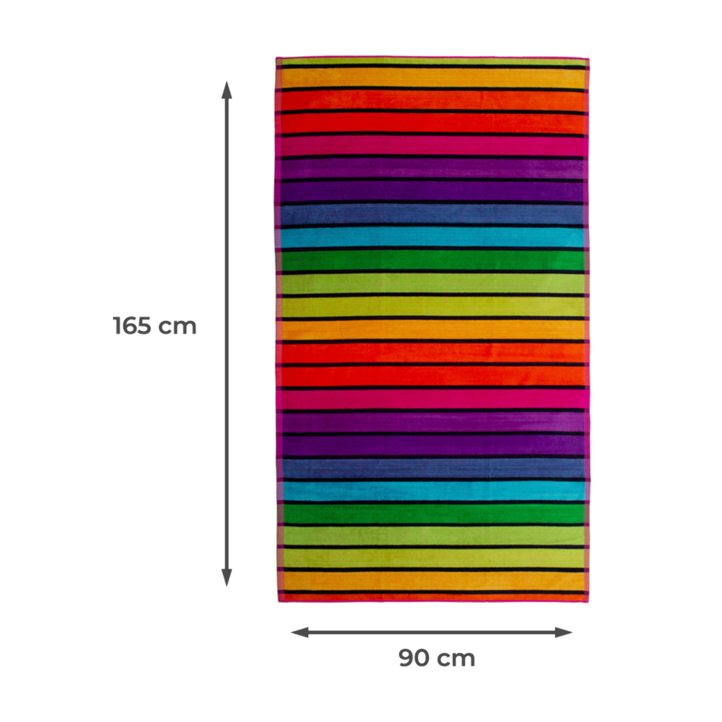 Telo Mare Spugna Jacquard Spiaggia Disegno Cairo