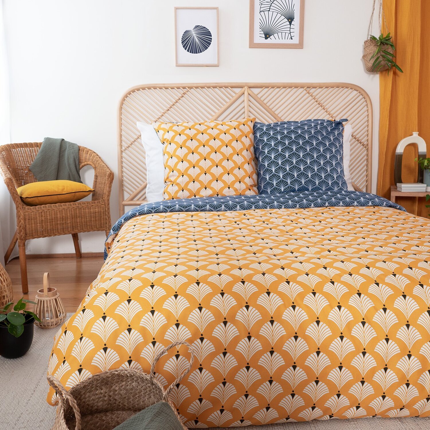 Parure Housse De Couette 3pcs 100% microfibre 72gsm Pania