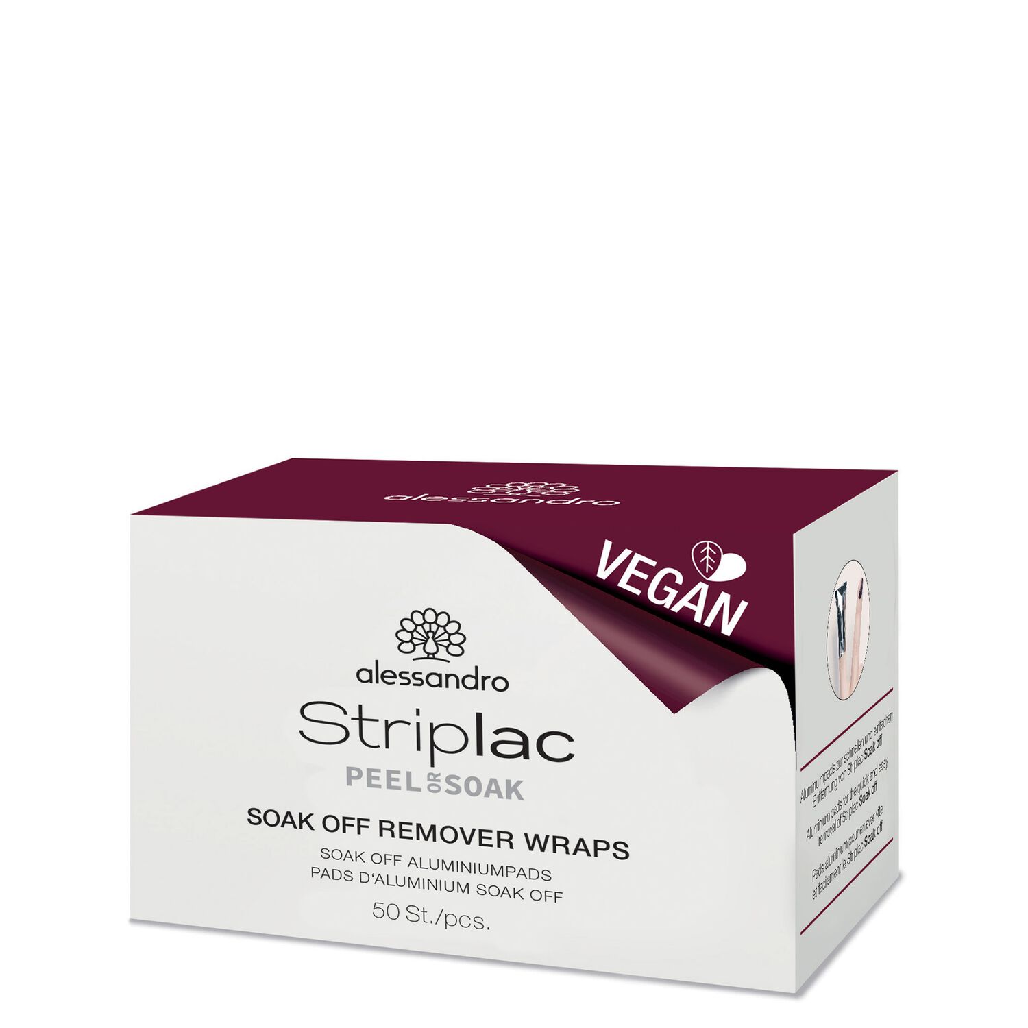 Striplac Peel or Soak - Soak Off Remover Wraps