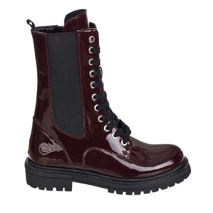 Bota fashion en piel natural