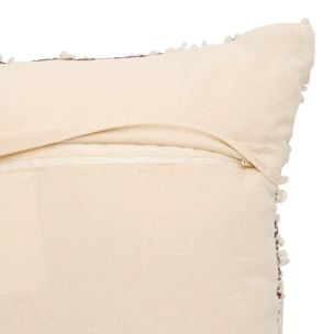 Coussin Beryl carré 45x45cm marron