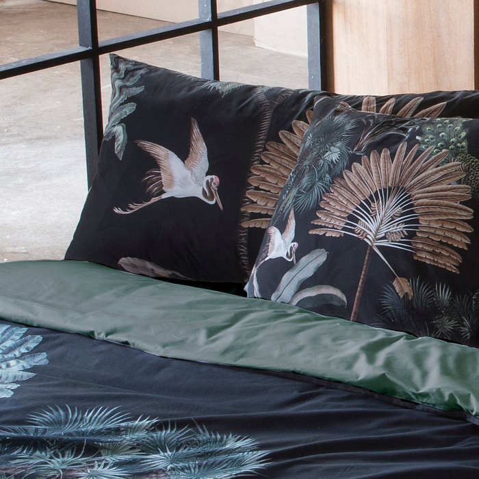 Funda de almohada masaki negro