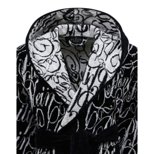 PHILIPP PLEIN Hooded Bathrobe Signature