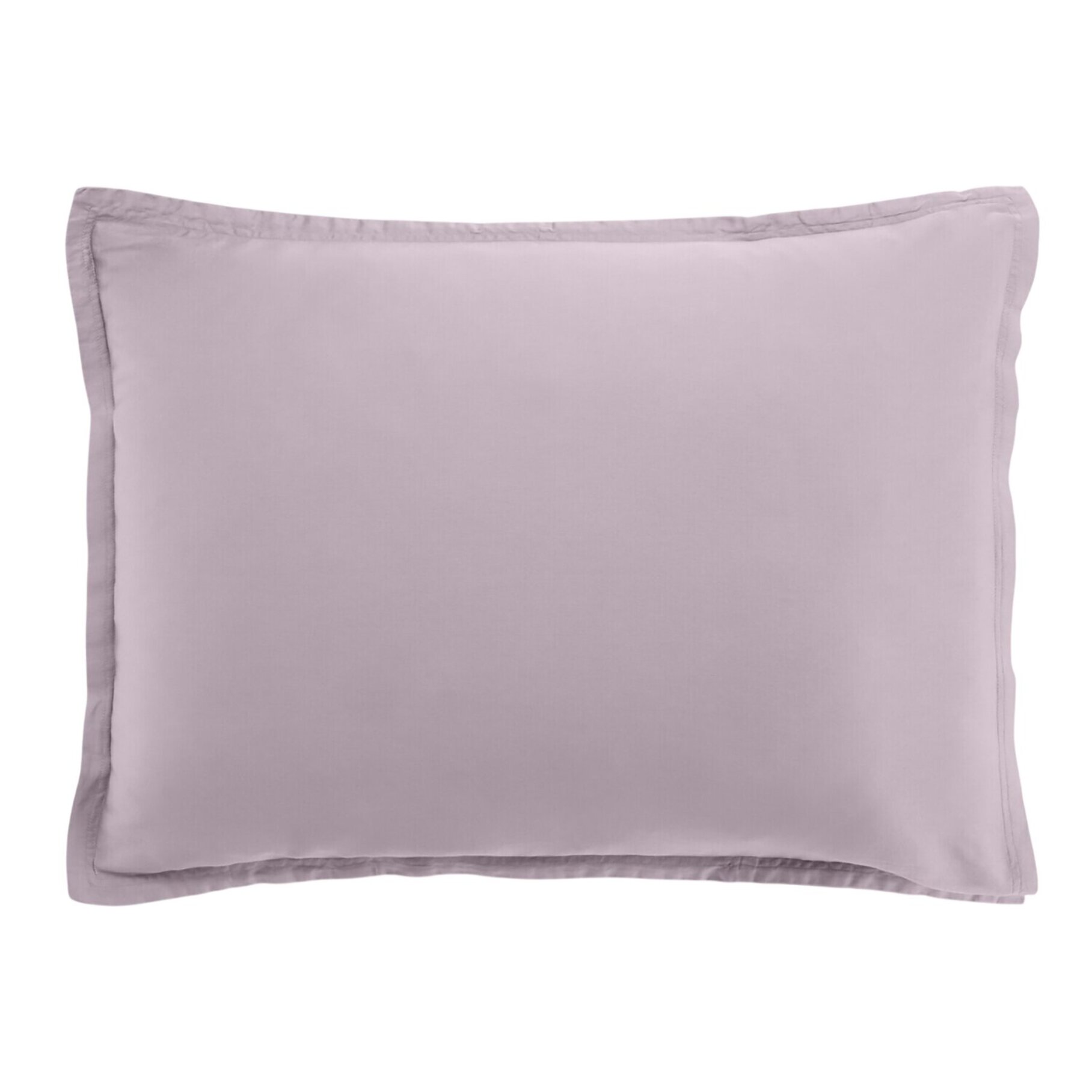Paire de taies D'oreiller 100% Satin De Coton 105 Fils Tourterelle