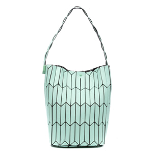 Arroscia borsa a spalla design geometrico.