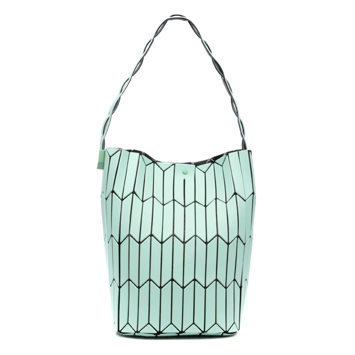 Arroscia borsa a spalla design geometrico.