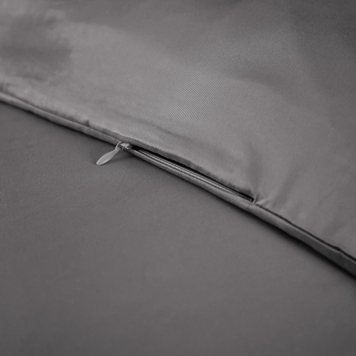 Housse de couette "Salomé" Viscose de bambou 120 fils/cm² - Salomé Granit