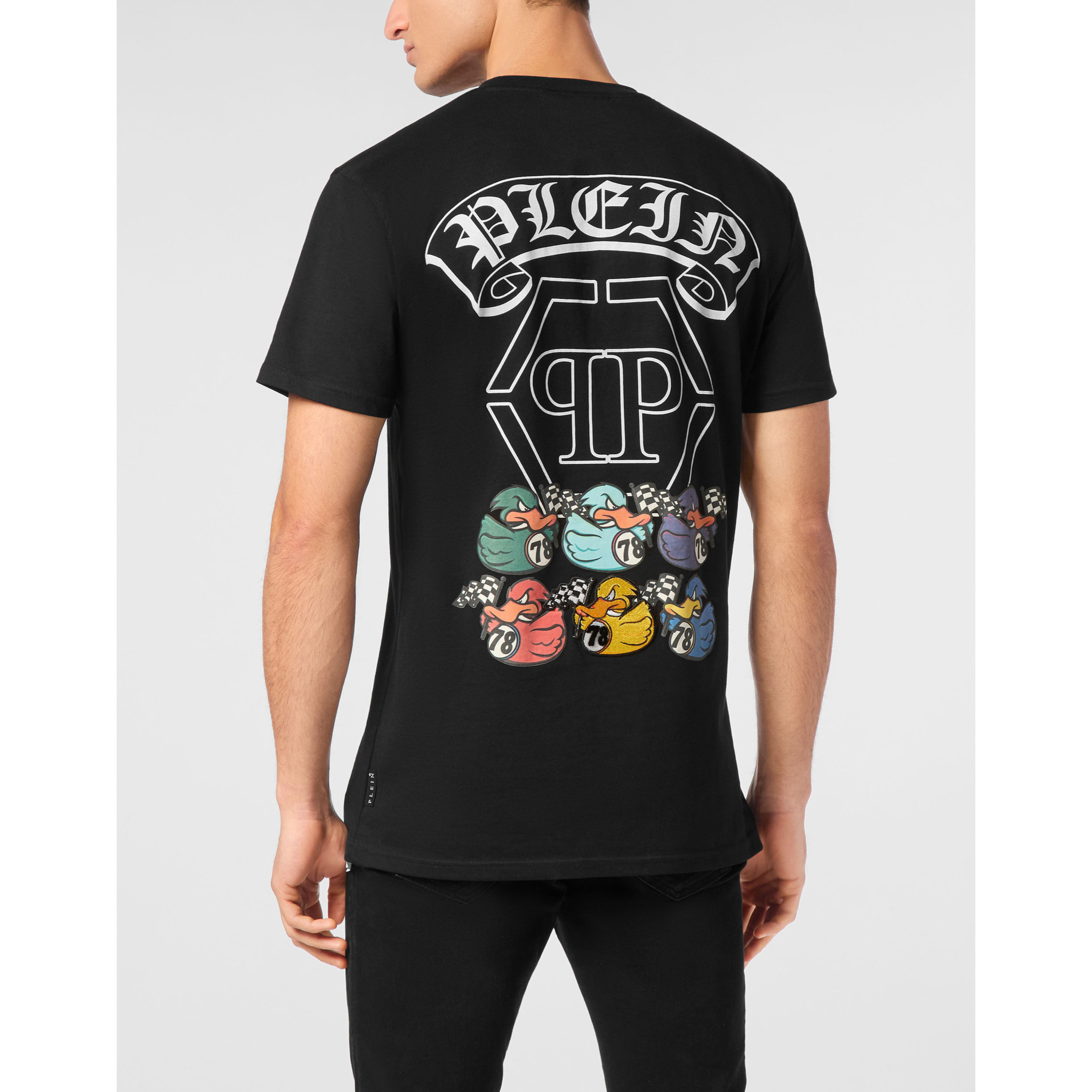 PHILIPP PLEIN T-Shirt Round Neck DUCK