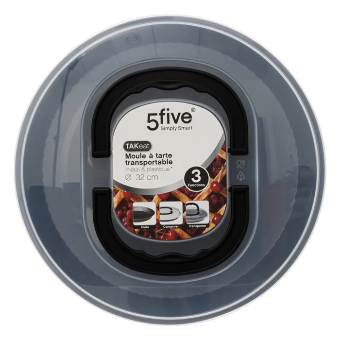 Moule à tarte 32cm avec couvercle "TakEat"