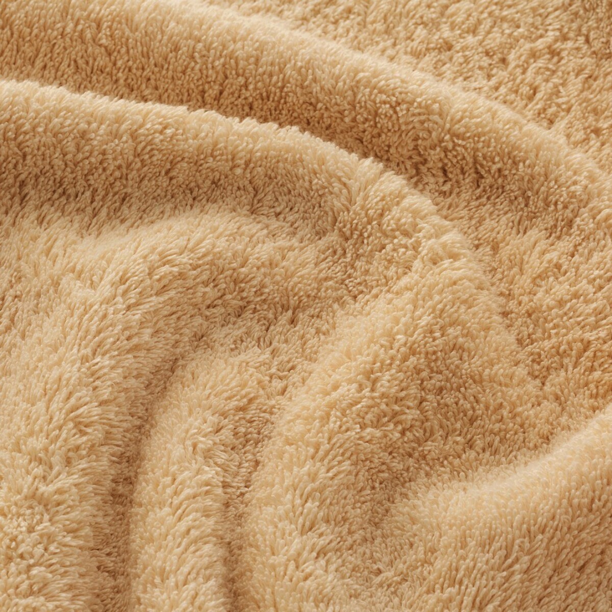 Lot de 4 serviettes Harmony Moutarde - Zero Twist - 600 grammes