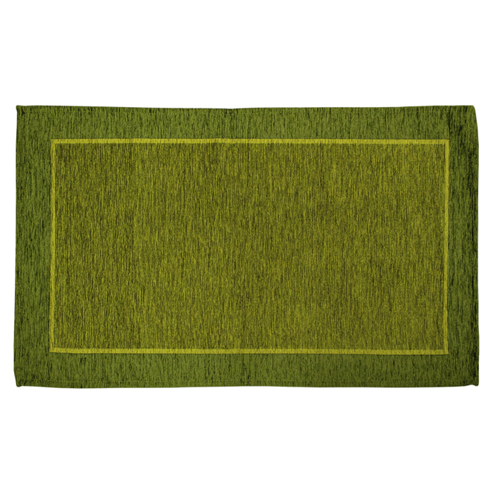 TAPPETO ARREDO DIS.ROMA VERDE GIUNGLA 80x150 CM CON ANTISCIVOLO