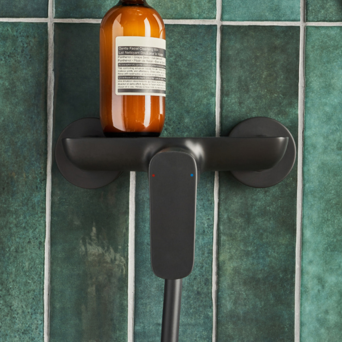 Mitigeur douche mural July+ noir mat