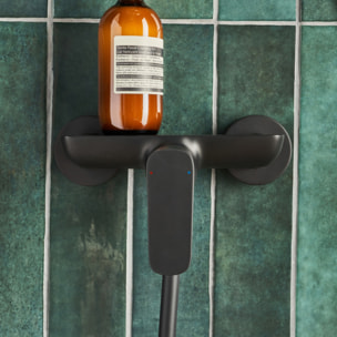 Mitigeur douche mural July+ noir mat