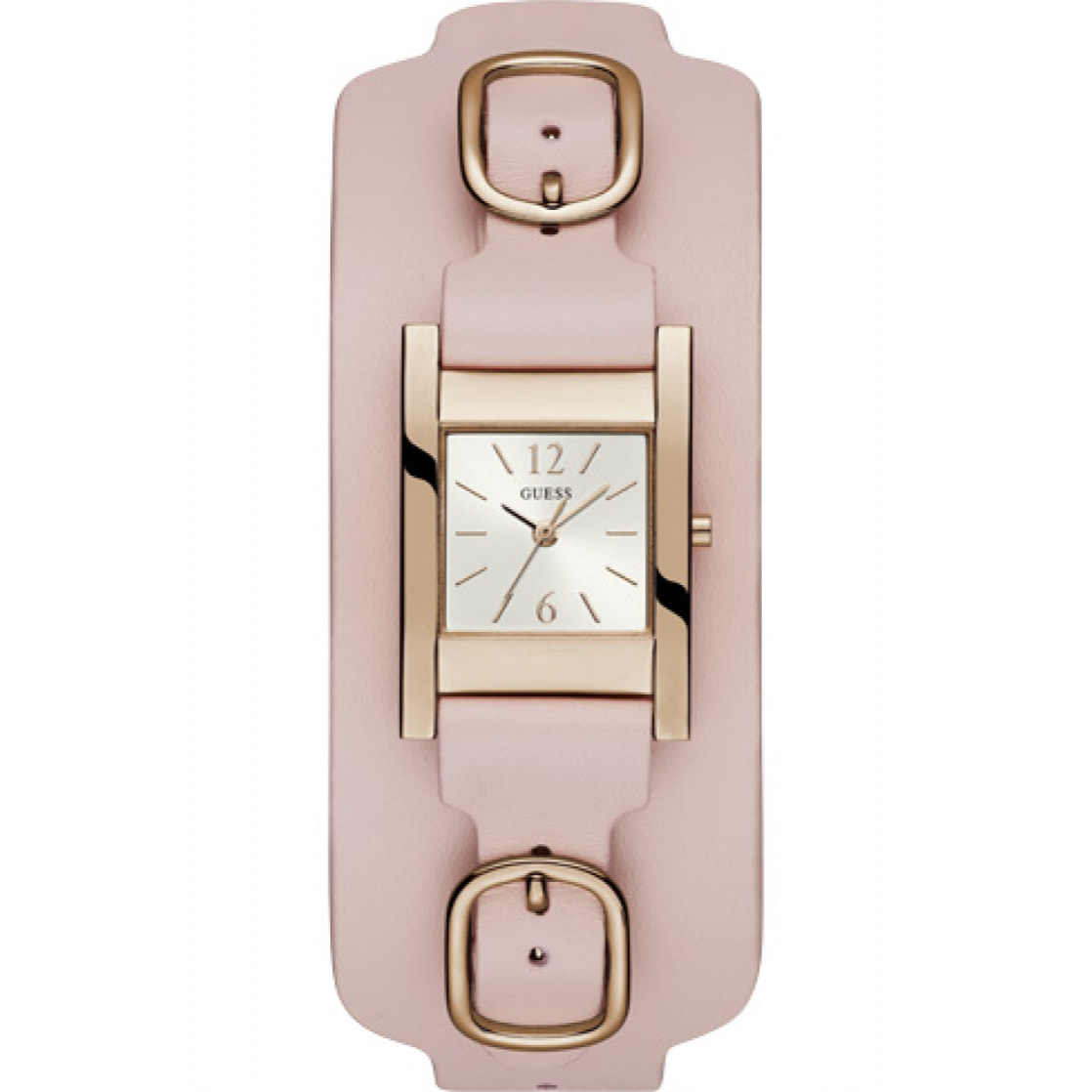 Reloj Guess W1137L4 Mujer Analogico Cuarzo con Correa de Cuero