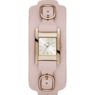 Reloj Guess W1137L4 Mujer Analogico Cuarzo con Correa de Cuero